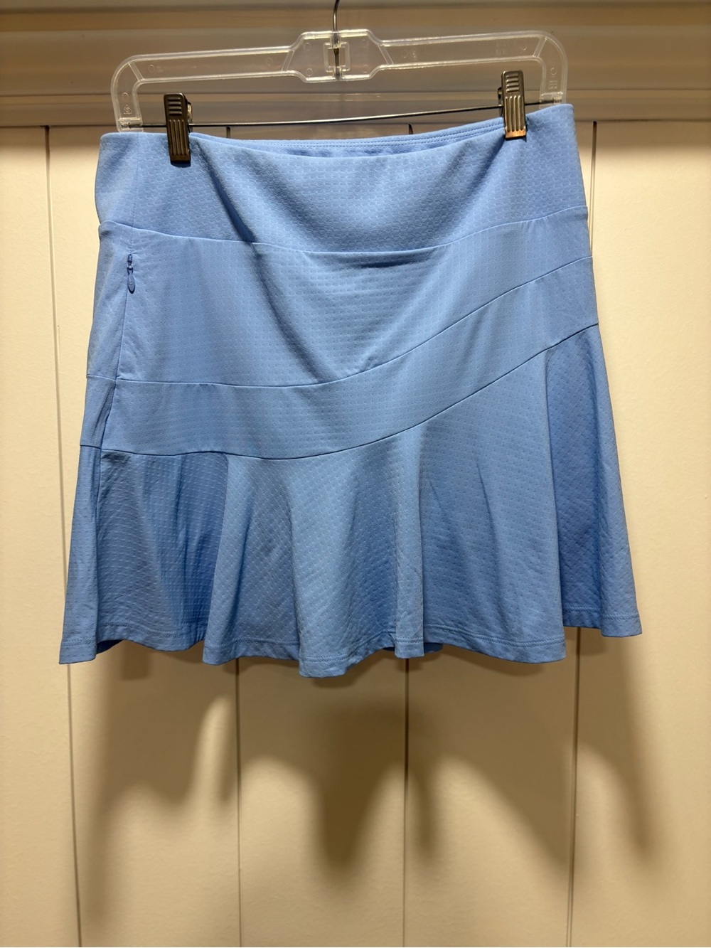 BKUL Women Medium Flounce Golf Skirt Skort Tennis Pickleball Pleated UPF50 Blue